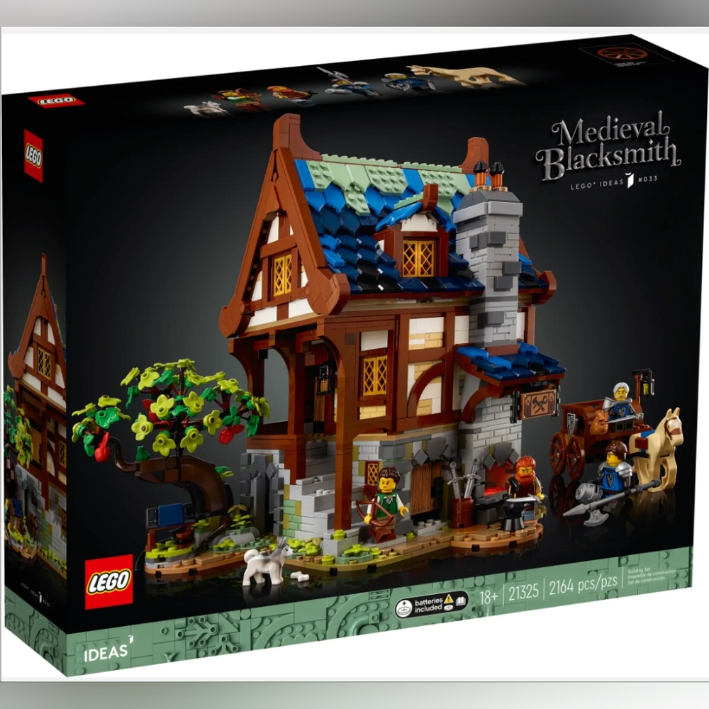 RETIRED LEGO Medieval Blacksmith (21325)
